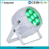 Outdoor CE 7*14W Rgbawuv DMX Battery Powered Wireless LED PAR Can