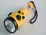 Crank Siren LED Flashlight