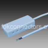 10 Pole Junction Box for The LED Cabinet Light, Accessory for LED Cabinet Light. 2501 Plug Juction Box with PCB Sockets