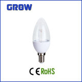 Light-Transferring Pole 3W C37 E14 SMD LED Bulb