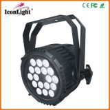Waterproof 18PCS*3W 3in1 LED PAR Light with CE RoHS (ICON-A020B)