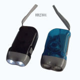 Dynamo LED Torch - Dynamo LED Flashlight  (HB2301)