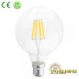 CE RoHS FCC G125 5W B22 Brass Base Bright Light LED Bulb, Energy Saving Bulb