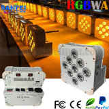 RGBWA 5in1 LEDs Battery Powered Wireless DMX LED PAR
