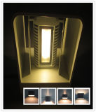 Adjustable Lighting Effect Outdoor Indoor 7W IP65 LED Wall Light From Kontak Manufacturer