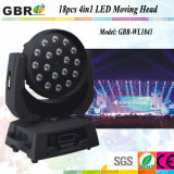 18PCS 4in1 LED Moving Head Light (GBR-6079)