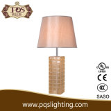 2014 Transparent Hotel Table Lamp with Fabric Shade