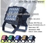 20X15W 5 in 1 RGBWA LED Outdoor Wall Washer