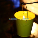 Yellow Blinking Flamess LED Candle Light with a Cup