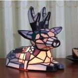 Glass Tiffany Table Lamp Animal Shade Fancy Design Good Gifts China Made High Quality Glass Tiffany Lamp