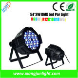 Indoor 54X 3W Stage LED PAR Can Light for Disco Lighting