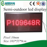 Portble Indoor P10 Red Remote LED Display