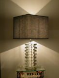 Contemporary Crystal Table Lamp (8204)