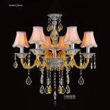 luxury chandeliers(Aggregate zinc lace circle of die-cast aluminum and crystal vases)