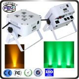 Cheap LED Disco Light DMX Rgbaw UV LED PAR Light 6in1