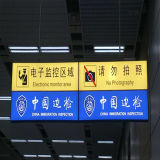 LED Light Box for Ceiling Hanging Directional Sign