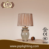 Brown Lamp Shade Gary Vase Chinese Ceramic Table Lamp