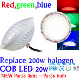 PAR56 LED Pool Light, Halogen Lamp, 200 Watt, 120 Volt Replacment