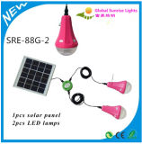 3W 2600mAh Solar Rechargeable Bulb/Solar Home Lights with Remote Controller