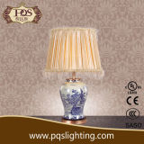 Elegant White Ceramic Table Lamps with Painting
