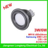 New 6W LED Spot Lamp (UP-V22MR16-6W)