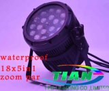 Ts-1805A 15W 5in1 Zoom LED PAR