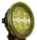 7'' Round 10W CREE LEDs Portable 60W LED Work Light Aal-0460