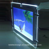 Wall Mounted Acrylic Crystal LED Slim Light Box