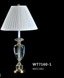Elegance Hotel Bedside Desk Lamp with White Shade (WT7160-1)