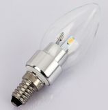 CE RoHS Aproved 360 Degree SMD 5630 3W LED Bulb/LED Candle Light