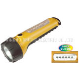 Plastic LED Flashlight (ZF60247)