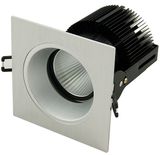 Drawing Silver+Silver Inner Ring 25W COB LED Wall Washer