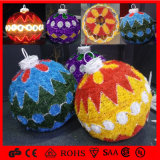 Outdoor Holiday Colorful 3D Christmas Ball LED Decoration Light