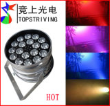 LED Stage Light/LED PAR Light/PAR 64/LED PAR 64 18 RGB 3W S
