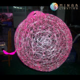 Fiber Optic Chandelier, Fiber Optic Ball Lighting, 8 Colors