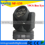 7X10W 4in1 LED Small Bee Eye Beam Moving Head Light
