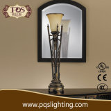 Iron up Light Stand Table Lamp with Glass Shade