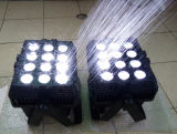 IP65 Professional LED PAR Stage Lighting LED PAR Can Lights 15W X 12PCS 6in I RGBWA UV Stage Disco LED PAR Light
