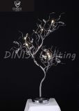 Halogen LED Flower Crystal Decorative Table Lamp (9284-6t)