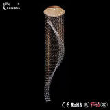 Long Spiral Luxury Lcrystal Chandeliers