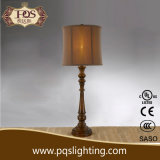 Brown Lamp Shade and Body Decorative Table Lamp (P0120TA)