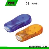 Plastic 3 LED Rechargeable Flashlight with String