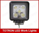 900lm 15W 9-32V Square LED Spot Work Light, T1015R