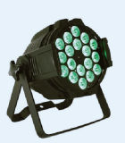 Stage LED Full-Color PAR Can/ LED 18PCS 3-in-1 or 4 (Quad) -in-1 Aluminum PAR Light (MD-C007)