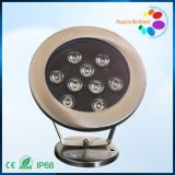 9PCS 9W High Power IP68 LED Underwater Light