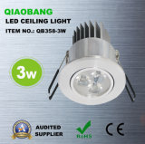 Hot Sale LED Ceiling Light with CE RoHS (QB358-3W)