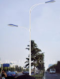 Double Brackets Street Lighting Pole LED Light