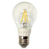 360deg Beam Angle 6W LED Filament Bulb/Light with 110lm/W, 185-265V AC Input Voltage
