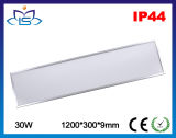 30W Moso Diver 2550lm IP44 1200*300*9mm Aluminum Frame LED Panel with CE RoHS