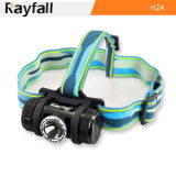 Rayfall Aluminum LED Headlamp with 4 Lighting Modes (Model.: H2A)